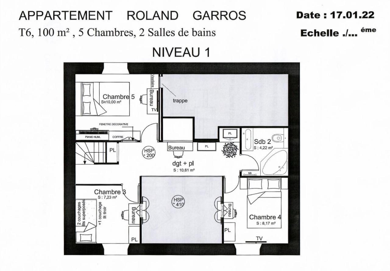 Duplex 5 Chambres Clim Wifi Cannes Exterior photo